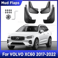 Pikkukuva 1 / 5: Volvo Xc60 2017-2022 2021 -malleihin sopivat 4 kpl roiskeläpät, lokasuojat, etu- ja takalokasuojat, auton lisävarusteet