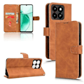 Pikkukuva 5 / 5: ZTE Blade A35 / A55 Nahkakotelo, ihoa myötäilevä, pudotussuojaava lompakkokotelo - Vihreä Multicolor Brown