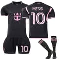 Inter Miami CF Bortatröja med Strumpor för Barn Nr. 10 Messi
