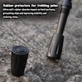 Miniatyrbilde 5 av 5: 8 stk. Nordic Walking Stick Spisshetter Gummi Stolp Spissbeskytter For Vandrestokker Asfalt Gruss Fjell Vandring