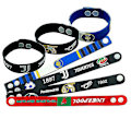 Miniatyrbild 1 av 5: Inter Milan Real Madrid Barcelona Armband Souvenir Ac Milan Liverpool Chelsea Juventus Armband Silikon AC milan