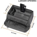 Miniatyrbilde 2 av 5: Picatinny-skinne messingfanger med varmebestandig netting og glidelås i bunnen for rask tømming