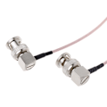 Miniatyrbillede 4 af 5: HD SDI Videokabel RG179 BNC Han Til BNC Vinkelstik Til BMCC Blackmagic Kamera