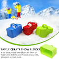 Miniatyrbillede 3 af 3: 2 stk. Vinter Udendørs Sneblokforme Sneklods Maker Sommer Sandklods Maker