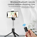 Pikkukuva 5 / 7: Bluetooth selfie-tikku kolmijalka langaton 360 asteen kierto kaukosäädin sopii matkapuhelimille.