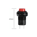 Pikkukuva 2 / 4: 24 kpl 12 mm nollauspainikkeet, itselukittuva on-off-painike, painikekytkin, minipainikekytkin, Arduinolle (pyöreä 125v 3a virtapainike)