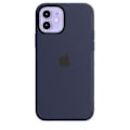 Pikkukuva 1 / 2: Silikoni Kotelo iPhone 12 ja 12 Pro:lle Deep Navy 12 Pro MAX