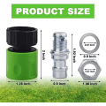 Miniatyrbilde 2 av 4: Vaskesett for gressklipperdekk kompatibelt med Mtd, Troy-bilt, Craftsman gressklippertraktor, Cub Cadet dekkvaskadapter hurtigkoblingssett for sitteklipper