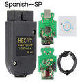 Miniatyrbild 1 av 5: Flerspråkiga Vcds Hex X2 22.3 Hex Can USB Interface V2 Atmega162+16v8+ft232rq Spanish
