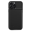Pikkukuva 2 / 5: iPhone 15 Pro Max:lle Kannettava Akkulaatikko 6800mAh, Latauskotelo, Laajennettu Lataus, Puhelimen Kotelo
