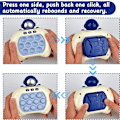 Miniatyrbillede 8 af 9: Dekompression Gennembrud Puslespil Maskine, Lysende Legetøj Pop Jigsaw Puslespil Spil Fidget Legetøj Push-Fidget Sensorisk Legetøj til Børn Voksne