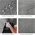 Miniatyrbillede 5 af 5: 2x3m Rektangulær Vandtæt Skyggesejl, Vandtæt PES Skyggesejl, 3x2m Rektangulær Skyggenet, grafitgrå 2x3