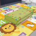 Miniatyrbilde 3 av 4: Baby Lekematte Sammenleggbar Baby Crawling Pad Fortykning Barnegulv Gymmatte Sklisikker lekematte