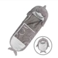 Miniatyrbilde 2 av 2: Stor sovepose Barn lekepute Myk Varm Unicorn Gaveleker Xmas Grey 130X50cm