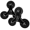 Miniatyrbillede 1 af 3: Heavy Duty Casters Cart Triangle Wheels Shopping Cart Casters Stair Climbing Trolley Wheels -ys