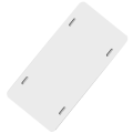 Miniatyrbillede 2 af 2: DIY Nummerplade Bil Blank Nummerplade Auto Sublimering Blank Nummerplade