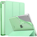 Miniatyrbild 1 av 5: Case for New iPad 9th/8th/7th Gen (2021/2020/2019), Soft TPU Transparent Frosted Back Protective Cover Slim Shell Protection