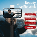 Miniatyrbillede 3 af 7: Bluetooth selfie stick stativ trådløs rotation 360 fjernbetjening er velegnet til mobiltelefoner.