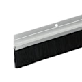 Miniatyrbillede 1 af 5: Dørforsegling Bundforseglingstribe Trækstop med Aluminiumsplade & Nylonbørster