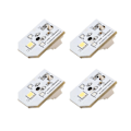 Miniatyrbilde 1 av 5: 4 stk WR55X11132 Kjøleskap LED-lys for kjøleskap WR55X25754 WR55X26486 WR55X30602 EAP1217291
