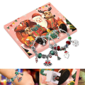 Miniatyrbillede 5 af 5: Julekalender Countdown DIY Charm Armbåndsfremstillingskit