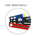 Miniatyrbild 2 av 5: Inter Milan Real Madrid Barcelona Armband Souvenir Ac Milan Liverpool Chelsea Juventus Armband Silikon Mixed hair is different