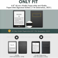 Pikkukuva 2 / 3: 6,8 tuuman Smart Cover Folio case Kindle Paperwhite 5:lle 11. sukupolvi 2021 Sky Blue