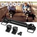 Pikkukuva 3 / 5: Universal Isofix-kiinnike teräs, lasten turvaistuimien kiinnityssarja Ohut, kestävä, pitkäikäinen vakaa (musta)
