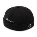 Bomulls Docker Mössa Beanies SVART BLACK