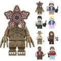 Miniatyrbillede 1 af 4: 8 stk. Stranger Things Samlet Legetøj Byggeklodser Humanoide Små Figurer Sæt Kit