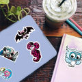 Pikkukuva 4 / 5: 50 kpl Monster High -tarroja vesipulloihin, teini-ikäisille ja aikuisille, vesipulloihin, kannettaviin tietokoneisiin, puhelimiin, Hydro Flask -matkatarroihin, vedenpitäviin vinyylitarroihin