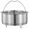 Multifunktionell ångkokare i rostfritt stål, ångkorg för grönsaker och dumplings