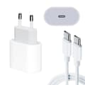 Samsung Snabbladdare - Adapter & Kabel 20W USB-C 2m