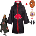 Miniatyrbild 1 av 5: Tobi Cosplay Kostym för Pojkar Obito Mask Karneval Halloween Kostym för Barn Vuxen Passar för Höjd 135cm-185cm 2 L