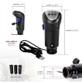 Miniatyrbillede 2 af 5: Gear Shift Knob til Scania Lastbil ATS ETS H-Shifter til Logitech G25 G27 G29