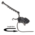 Miniatyrbillede 3 af 4: Lommelygtetilbehør 360 graders lommelygte Lommelygteholder Clamp Clip