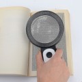 Miniatyrbillede 3 af 5: Forstørrelsesglas med lys, 30x håndholdt stort forstørrelsesglas 18led kold og varm lig