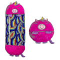 Pikkukuva 2 / 3: Makuupussi Lasten Lazy Lämmin Makuupussi Pyjama Lasten Tyyny_y Rose Red 180x70cm