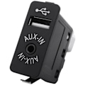 Miniatyrbillede 3 af 4: Bil Aux Usb Port 12 Pin Bluetooth Interface Switch Panel Musik Adapter Til For E39 E53 X5 Z4 E85 E8-hy