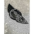 Pikkukuva 2 / 4: 2x Mini R50 R56 R57 R58 R59 Kiiltävän mustat metalliset konepelti-/takaluukkulogot