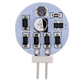 Miniatyrbillede 3 af 5: Varme hvide G4 runde LED-lamper, 2W erstatter 20W halogenpære, 12V AC/10-30V DC, G4 lyskilde til forsænket underskabsbelysning, 6 stk.