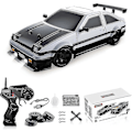 Pikkukuva 1 / 5: Ae86 1/16 RC Drift-auto, Nopea Kaukosäädöllä Ohjattava Drift-auto Lapsille ja Aikuisten, 100% Uusi AE86