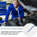 Pikkukuva 2 / 5: Pro Zero Offset Extension Wrench Uudet Impact-monitoimisovittimet
