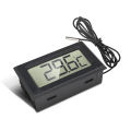 Miniatyrbild 3 av 5: Digital LCD-termometer -50c - +110c temperaturvakt med 1 m Ntc-sond för kyl, frys, f