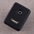 Pikkukuva 2 / 4: Auton USB- ja Aux-liitäntäkytkin Opel Vauxhall Insignia A Astra K Mk7 2016 2017 13599456 Lisävarusteille