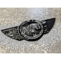 Pikkukuva 3 / 4: 2x Mini R50 R56 R57 R58 R59 Kiiltävän mustat metalliset konepelti-/takaluukkulogot