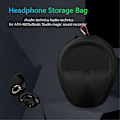 Miniatyrbillede 2 af 5: Hård EVA rejsetaske til Bluetooth-headset opbevaringspose til WH-CH720N WH-CH520N WH-1000XM4 hovedtelefoner(A) Grey