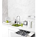 Miniatyrbild 4 av 4: Organizer For The Sink, Large - Dark Grey, Vit/grön