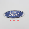 Miniatyrbillede 5 af 5: 9\" 3-polet blå Ford ovalt grillmærke til Transit MK6 MK7 2006 - 2014