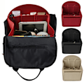 Miniatyrbillede 4 af 9: Indsats taske Indvendig taske KHAKI STOR STOR khaki Large-Large